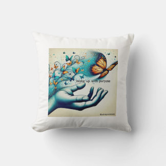 Whimsical Dreams: Butterfly Bliss Pillow