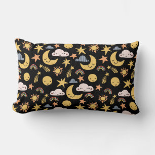Whimsical Dreams & Magical Creatures Double-Sided Lumbar Cushion