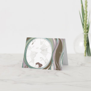 Whimsical Dreamscapes Quote 4 Greeting Card