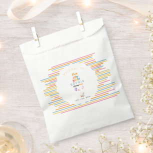 Whimsical Duck with Balloons Kids Birthday Treat  Favour Bag