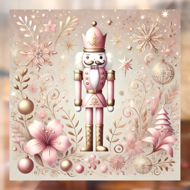 Whimsical Elegant Pink and Gold Pastel Nutcracker  (Sheet 2)