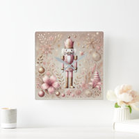Whimsical Elegant Pink & Gold Pastel Nutcracker