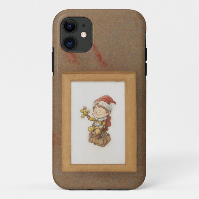 Whimsical Elf in a Box Art Case (Back)