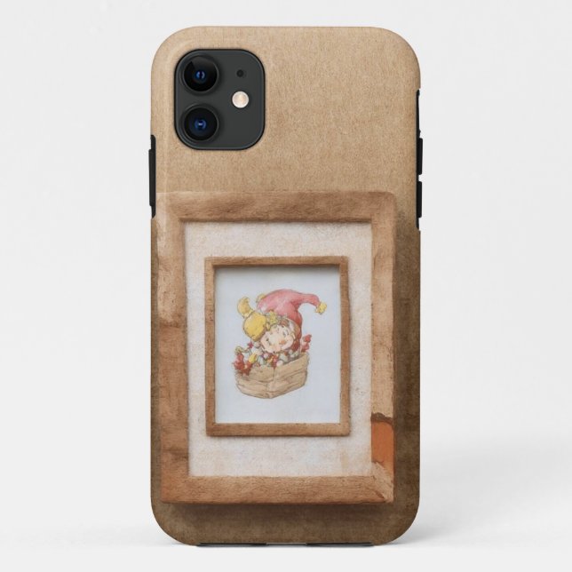 Whimsical Elf in a Box Art Case (Back)