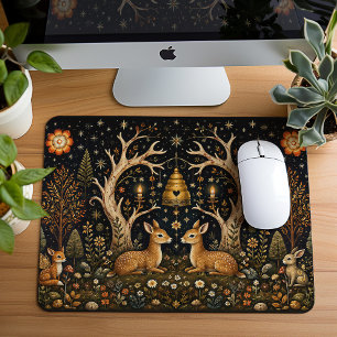 Whimsical Enchanted Forest Fantasy Mouse Pad