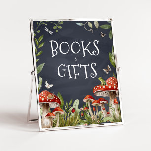 Whimsical Enchanted Mushroom Books and Gifts Poster