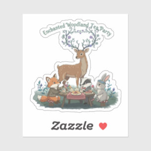 Whimsical Enchanted Woodland Tea Party Animals