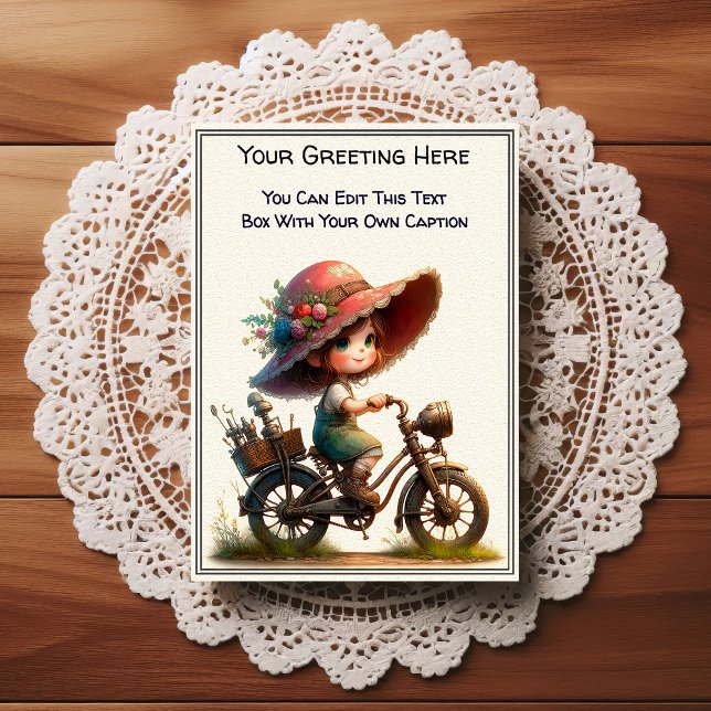 Whimsical Everyday Sentiment Steampunk Art   Postcard (Creator Uploaded)