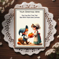 Whimsical Everyday Sentiment Storybook Art  