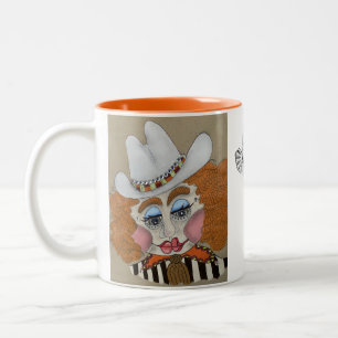 Whimsical Face Mug