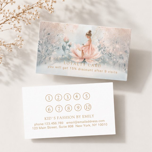 Whimsical Fairy 10 Loyalty Card (Whimsical Fairy 10 Loyalty Card)