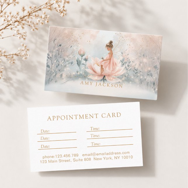 Whimsical Fairy Appointment Card (Whimsical Fairy Appointment Card)
