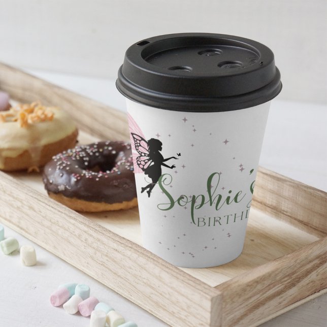 Whimsical fairy Birthday party Paper Cups (Creator Uploaded)