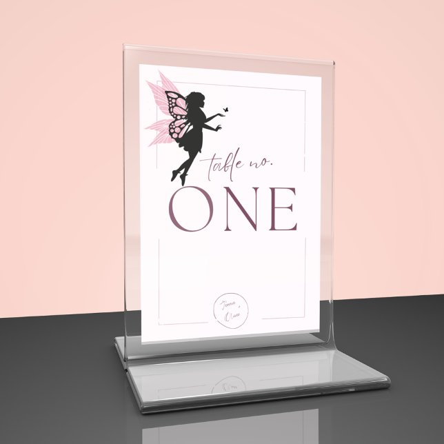 Whimsical fairy birthday table No Flat card (Creator Uploaded)