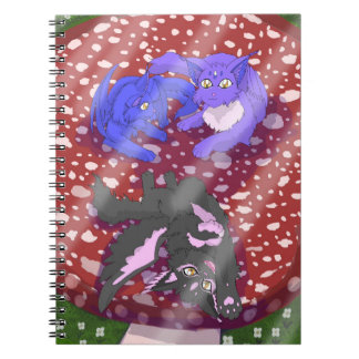 Whimsical Fairy cats Notebook