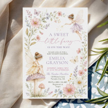Whimsical Fairy Garden Baby Shower Floral