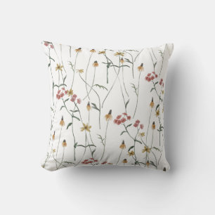 Whimsical Fairy Garden Cushion