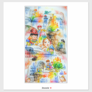 Whimsical Fairy Tale Illustration