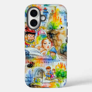 Whimsical Fairy Tale Illustration iPhone 16 Case