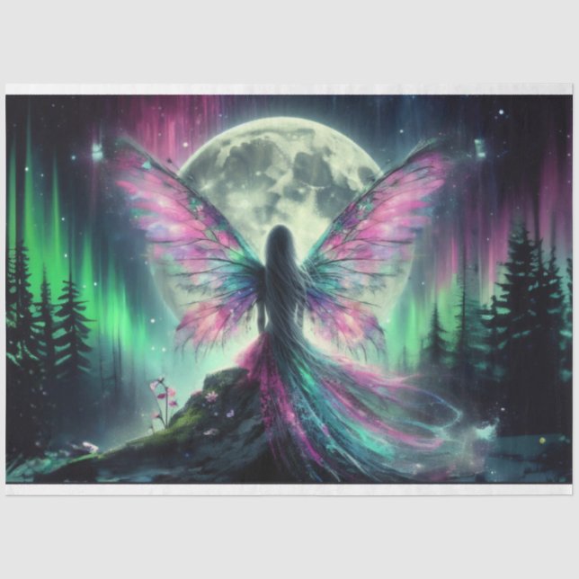 Whimsical Fairy Tissue Paper (Front)
