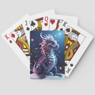 Whimsical Fairytale Dragon Playing Cards