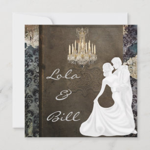 WHIMSICAL Fairytale Wedding  Invitation AUTHENTIC