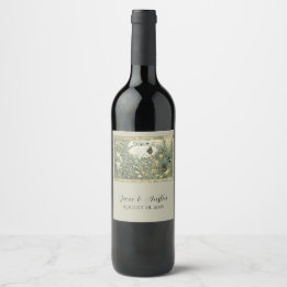 Whimsical Fairytale Wine Label