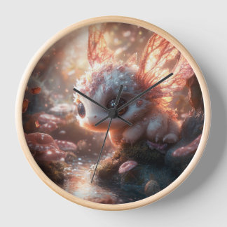 Whimsical Fantasy Creature Clock
