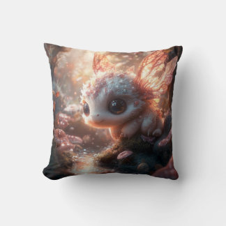 Whimsical Fantasy Creature Pillow