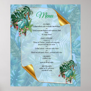 Whimsical Fantasy World with a Tropical Flavour Poster