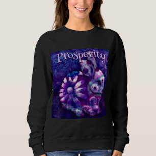 Whimsical Floral Bunny Rabbit Personalised Sweatshirt
