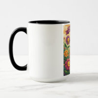  ​Whimsical "Floral Fiesta" Poster - Singing Flowe