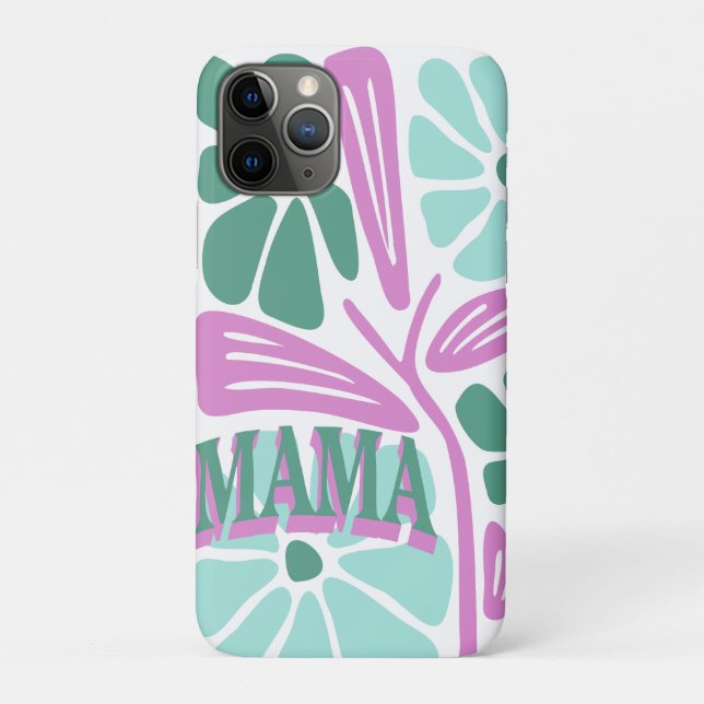 Whimsical Floral Mum  Case-Mate iPhone Case (Back)