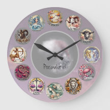 Whimsical Flower Zodiac Sign