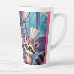 Whimsical Forest Café – Cosy Animal Barista Vibes Latte Mug