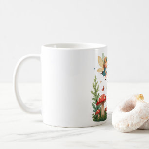 Whimsical Forest Fairies Sticker – Cute Kawaii Woo Coffee Mug