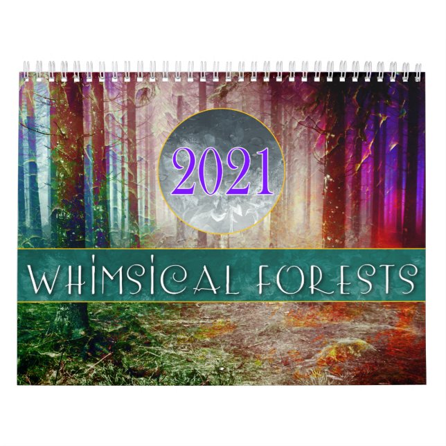 Whimsical Forests Calendar (Cover)