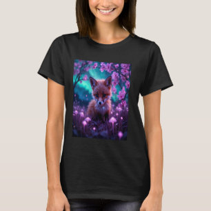 Whimsical Fox Cute for Nature Lovers Men Women Kid T-Shirt