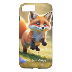 "Whimsical Fox Moment" iPhone 8 Plus/7 Plus Case