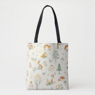 "Whimsical Fox Tote Bag" Bag