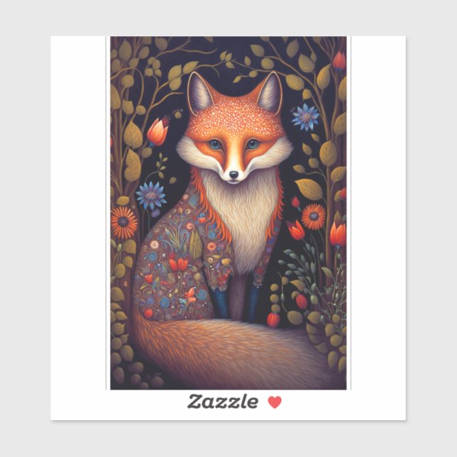 Whimsical Fox Woodland Fantasy Art (Sheet)