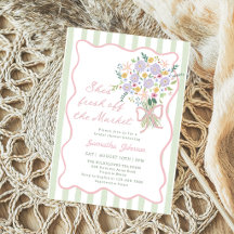 Whimsical Fresh Off the Market Bridal Shower