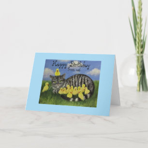 Whimsical Friends/ Birthday card