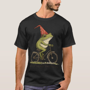 Whimsical Frog Wizard Off To Commit Tom Foolery T-Shirt