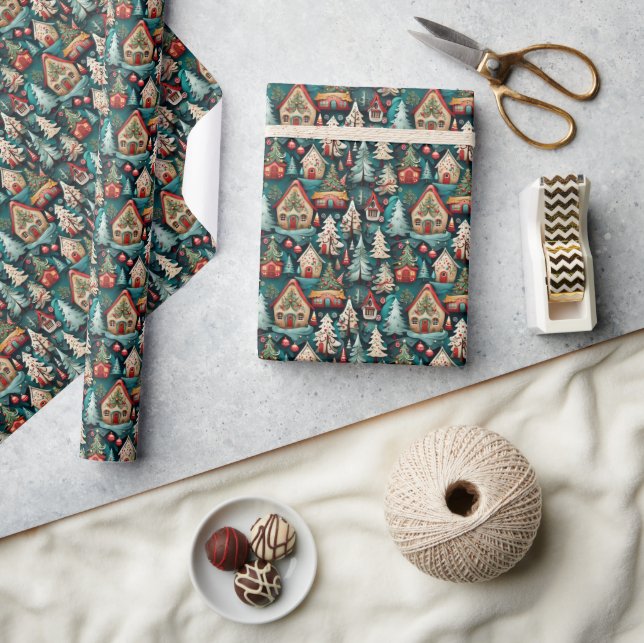Whimsical Fun Christmas Wrapping Paper (Crafts)
