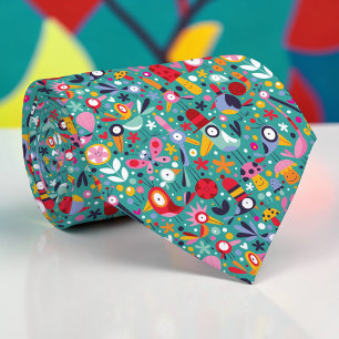 Whimsical Fun Custom Necktie Tie