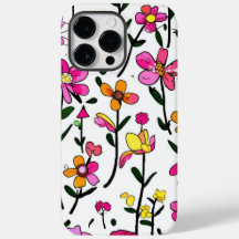 Whimsical Garden Blooms: Funny Floral Phone Cases