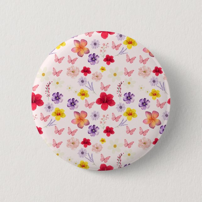Whimsical Garden Button (Front)