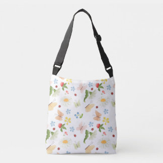 Whimsical Garden  Crossbody Bag