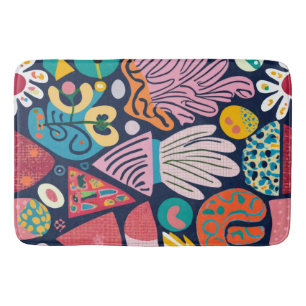 Whimsical Garden Dance Bath Mat